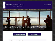 Tablet Screenshot of mccandlishgroup.com